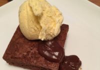 Brownie and Ice Cream