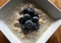 Porridge and Fruit