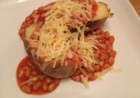 Jacket Potato, Cheese and Beans
